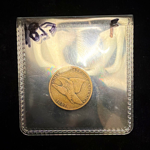 1857 flying eagle - 1857, small