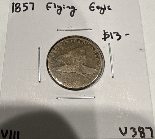 1857 flying eagle cent - eagle,