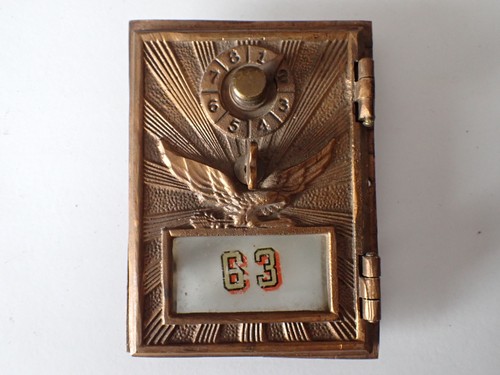 Vintage flying eagle - flying, brass