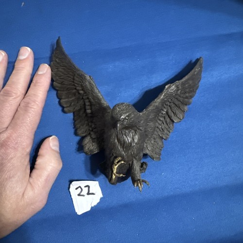 Vintage resin flying eagle - vintage,