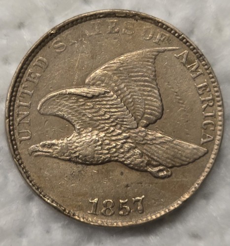 1857 flying eagle - eagle, au
