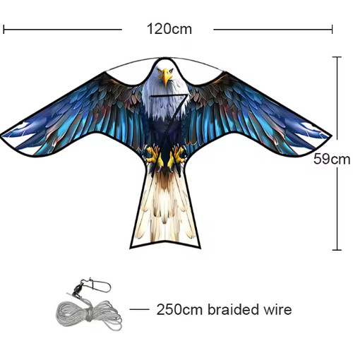 Bird scarer hawk kite - bird,