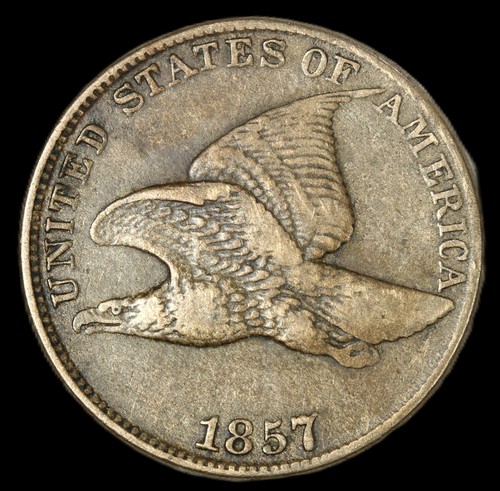 1857 flying eagle - flying,