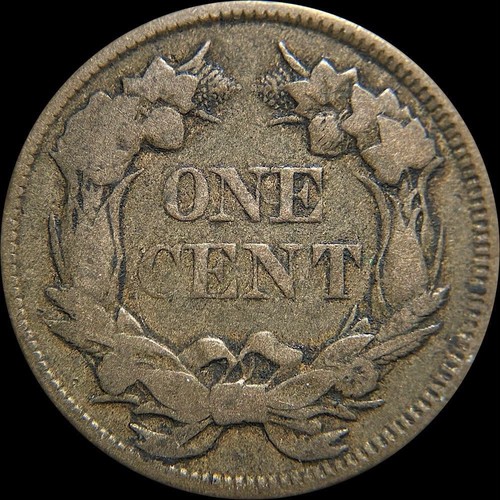 1857 flying eagle cent - 1857,