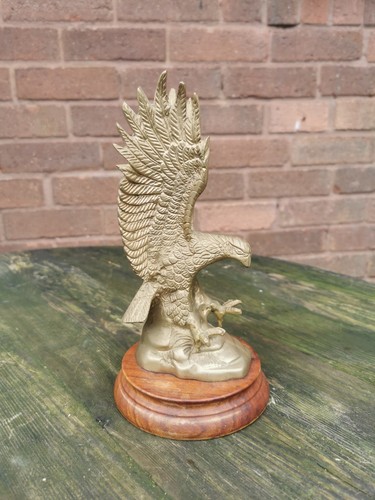 Vintage brass flying eagle - brass,