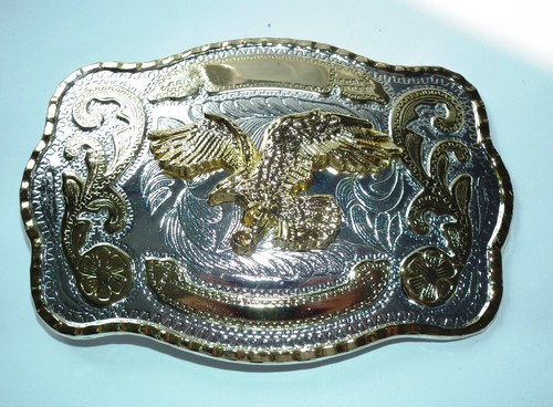 Large flying eagle belt - belt, buckle