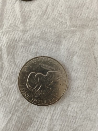 1972 flying eagle dollar coin - flying,