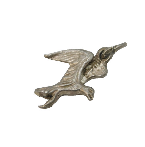 Sterling silver flying eagle - silver,