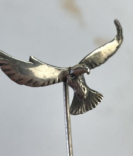 Sterling silver stick pin - silver,