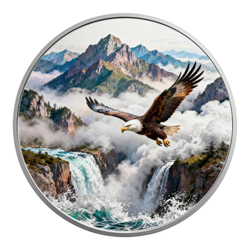 Flying eagle pure - eagle, copper