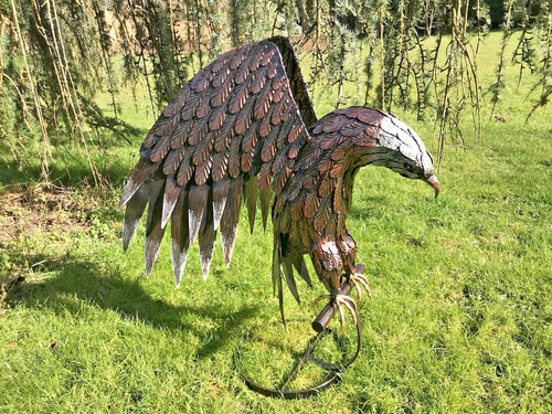 Flying eagle metal - flying,