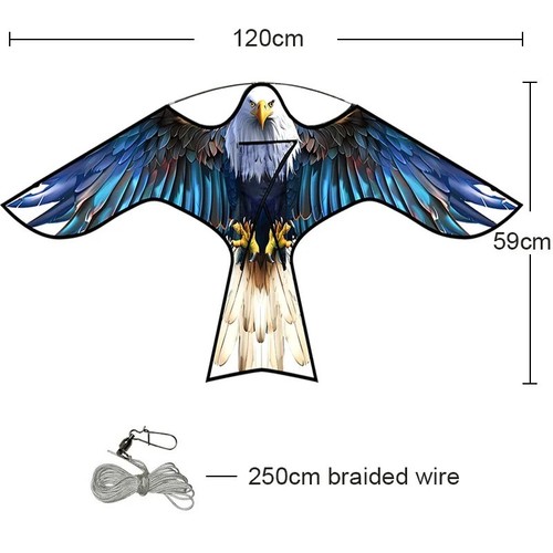 Bird scarer hawk - scarer, flying