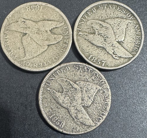Lot flying eagle - lot, cents