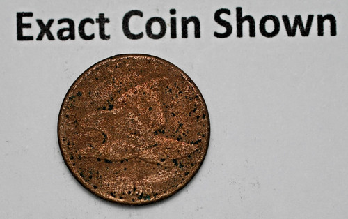 1858 flying eagle cent type - 1858,
